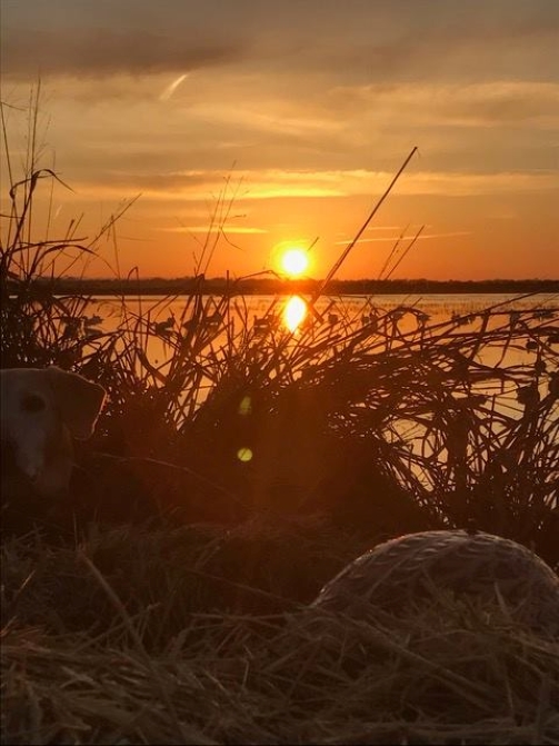 Butte City Hunting Club sunrise